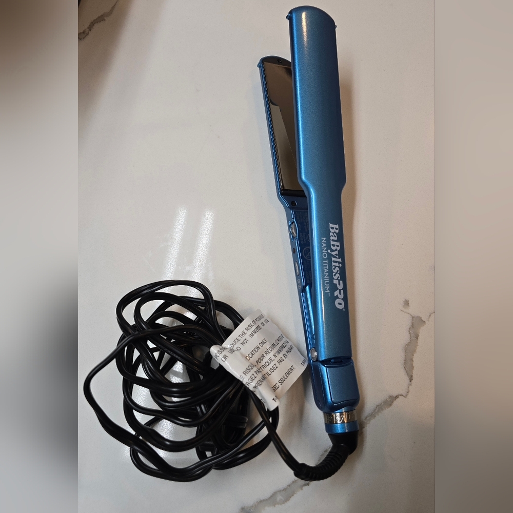 BaBylissPRO Blue Hair Straightener 1 1/2 Inch